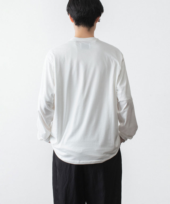 ssstein(シュタイン)のSUVIN COTTON BASIC LS TEE - OFF WHITEの公式通販サイトsession福岡セレクトショップ
