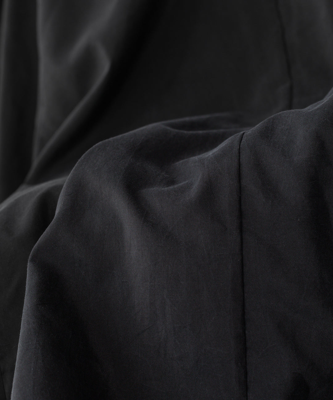 ssstein(シュタイン)の24AWコレクション SILK NYLON ZIP UP BLOUSON - BLACK 公式通販サイトsession福岡セレクトショップ
