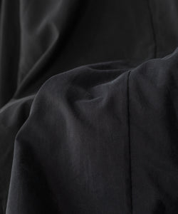 ssstein(シュタイン)の24AWコレクション SILK NYLON SINGLE BREASTED JACKET - BLACK 公式通販サイトsession福岡セレクトショップ