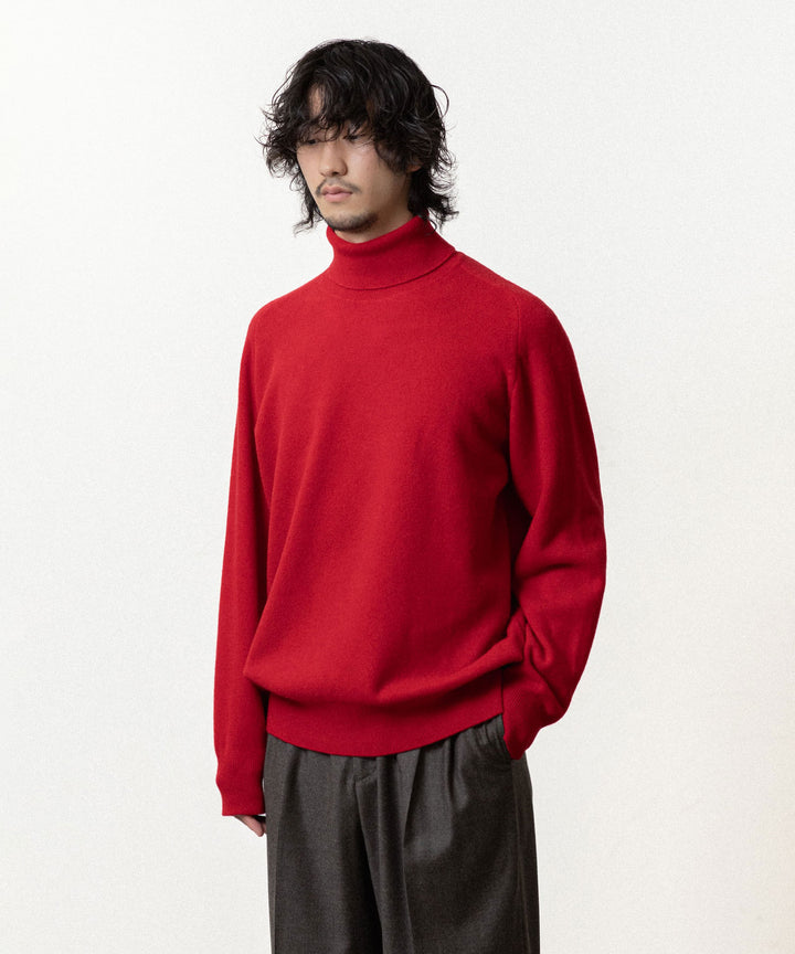 ssstein(シュタイン)のEXTRA FINE WOOL KNIT TURTLE NECK LS - REDの公式通販サイトsession福岡セレクトショップ