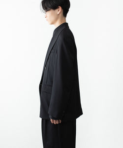 ジャケット・アウター ssstein DOUBLE BREASTED BLAZER BLACK S ssstein / シュタイン】DOUBLE BREASTED BLAZER - BLACK | 公式通販
