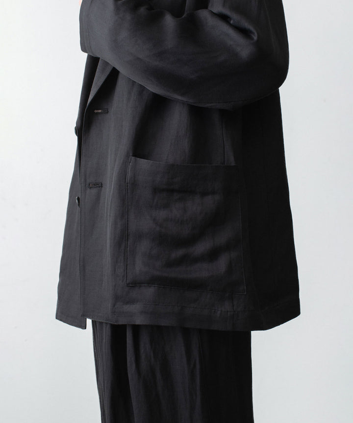 ssstein(シュタイン)のVIS/LI BRIGHT TWILL SINGLE BREASTED JACKET - DARK CHARCOALの公式通販サイトsession福岡セレクトショップ