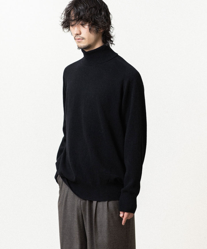 ssstein(シュタイン)のEXTRA FINE WOOL KNIT TURTLE NECK LS - BLACKの公式通販サイトsession福岡セレクトショップ