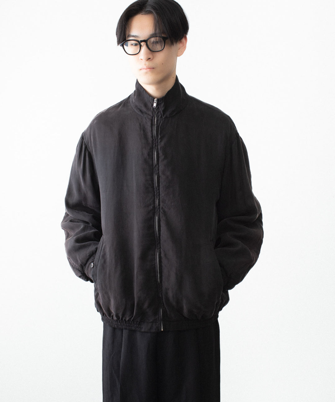 ssstein(シュタイン)のCUPRO FIBRIL VINTAGE ZIP JACKET - BLACKの公式通販サイトsession福岡セレクトショップ