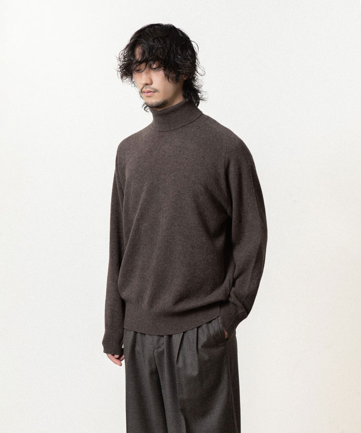 ssstein(シュタイン)のEXTRA FINE WOOL KNIT TURTLE NECK LS - MOCHAの公式通販サイトsession福岡セレクトショップ
