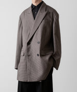 画像をギャラリービューアに読み込む, ssstein(シュタイン)のDOUBLE WEAVE HOUNDSTOOTH PEAK LAPEL SHORT COAT - HOUNDSTOOTHの公式通販サイトsession福岡セレクトショップ
