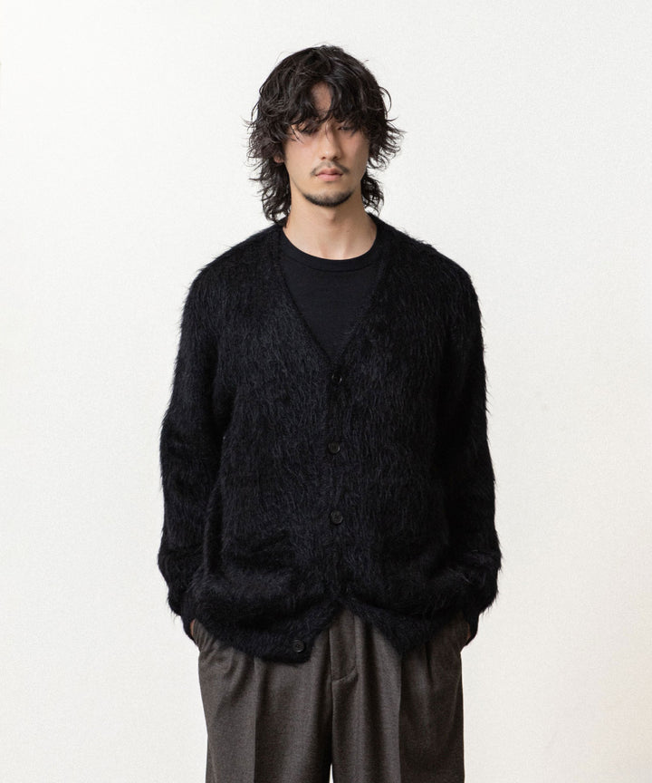 ssstein(シュタイン)の KID MOHAIR KNIT V NECK CARDIGAN - BLACKの公式通販サイトsession福岡セレクトショップ