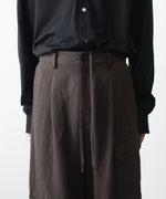 画像をギャラリービューアに読み込む, ssstein(シュタイン)のVIS/LI/RA TWILL CARGO TROUSERS - KHAKI BROWNの公式通販サイトsession福岡セレクトショップ
