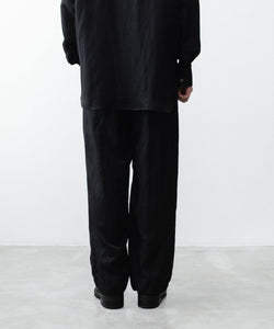 ssstein / シュタイン】VIS/LI BRIGHT TWILL WIDE EASY TROUSERS