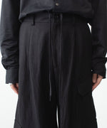 画像をギャラリービューアに読み込む, ssstein(シュタイン)のVIS/LI/RA TWILL CARGO TROUSERS - BLACKの公式通販サイトsession福岡セレクトショップ
