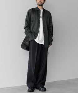 KANEMASA PHIL. カネマサフィルの46G MODEST SHIRT - DARK GREENの公式通販サイトsession福岡セレクトショップ