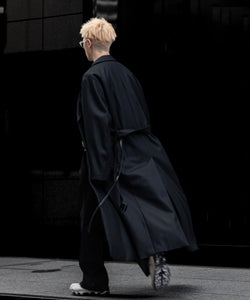 ssstein(シュタイン)の24AWコレクション OVERSIZED MAXI-LENGTH DOUBLE BREASTED COAT - BLACK 公式通販サイトsession福岡セレクトショップ