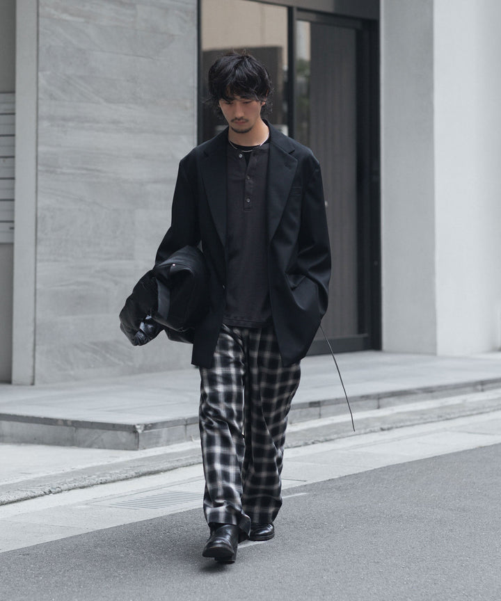 ssstein(シュタイン)のOVERSIZED SINGLE BREASTED LONG JACKET - BLACKの公式通販サイトsession福岡セレクトショップ