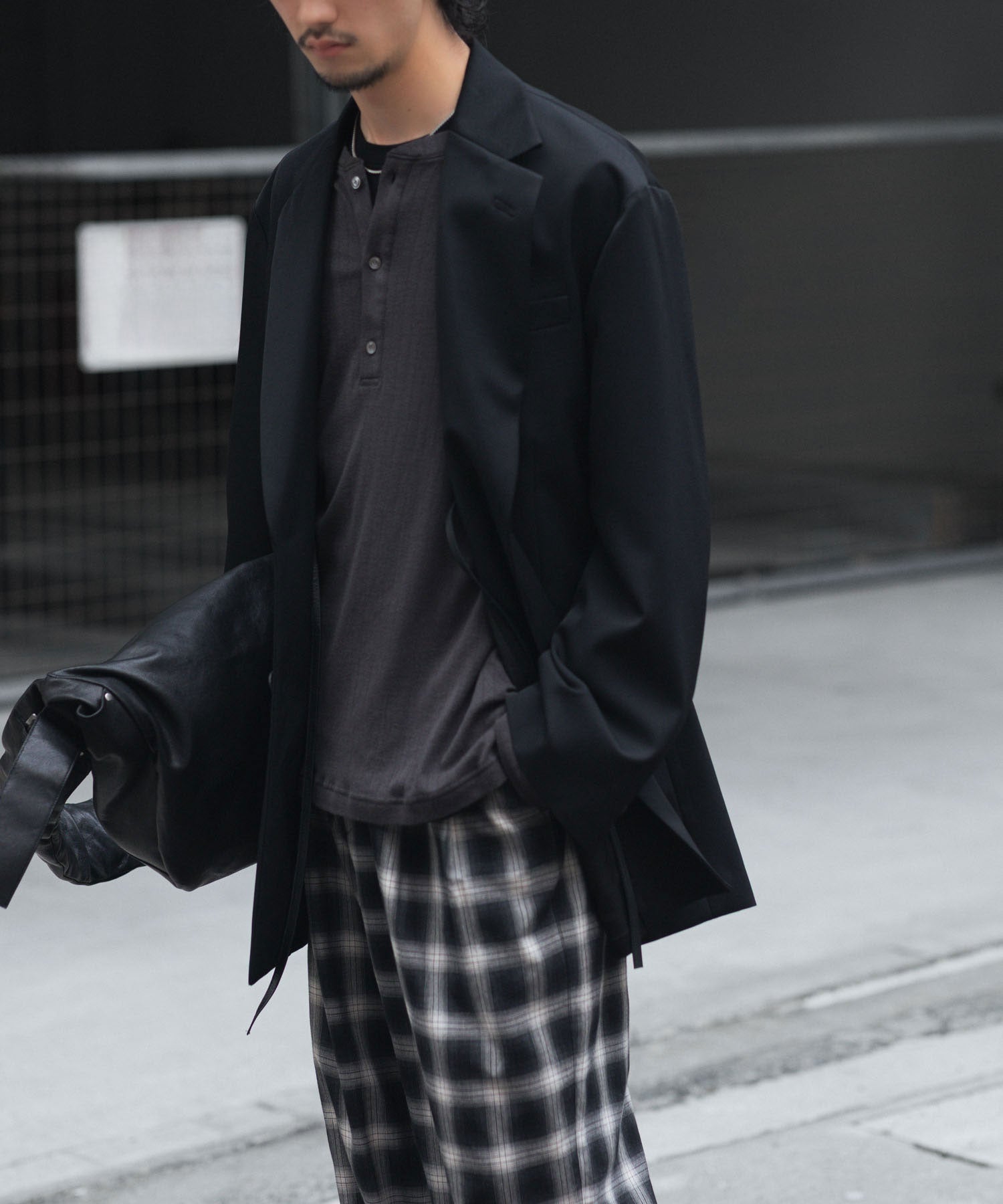 ssstein / シュタイン】OVERSIZED SINGLE BREASTED LONG JACKET