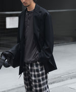 画像をギャラリービューアに読み込む, ssstein(シュタイン)のOVERSIZED SINGLE BREASTED LONG JACKET - BLACKの公式通販サイトsession福岡セレクトショップ
