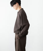 画像をギャラリービューアに読み込む, ssstein(シュタイン)のSLUB COTTON KNIT SKIPPER LS - KHAKIの公式通販サイトsession福岡セレクトショップ
