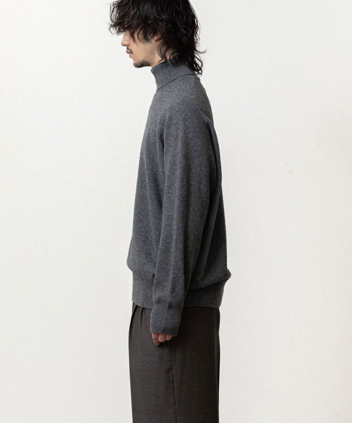ssstein(シュタイン)のEXTRA FINE WOOL KNIT TURTLE NECK LS - GREYの公式通販サイトsession福岡セレクトショップ