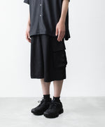 画像をギャラリービューアに読み込む, ssstein(シュタイン)のVIS/LI BRIGHT TWILL CARGO SHORT TROUSERS - BLACKの公式通販サイトsession福岡セレクトショップ
