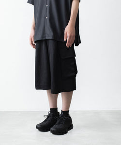 ssstein / シュタイン】VIS/LI BRIGHT TWILL CARGO SHORT TROUSERS