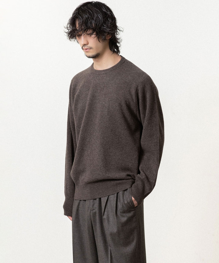 ssstein(シュタイン)のEXTRA FINE WOOL KNIT CREW NECK LS - MOCHAの公式通販サイトsession福岡セレクトショップ