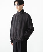 画像をギャラリービューアに読み込む, ssstein(シュタイン)のCUPRO FIBRIL VINTAGE ZIP JACKET - BLACKの公式通販サイトsession福岡セレクトショップ
