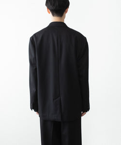 ssstein / シュタイン】DOUBLE BREASTED BLAZER - BLACK | 公式通販