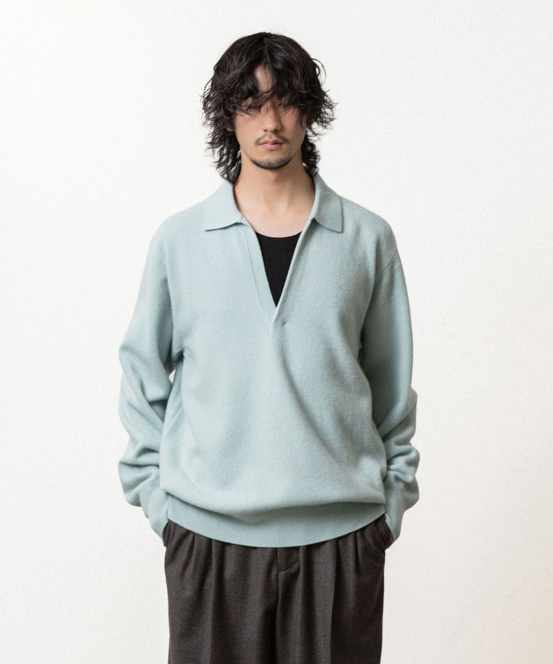 ssstein(シュタイン)のEXTRA FINE WOOL KNIT SKIPPER - SAXの公式通販サイトsession福岡セレクトショップ