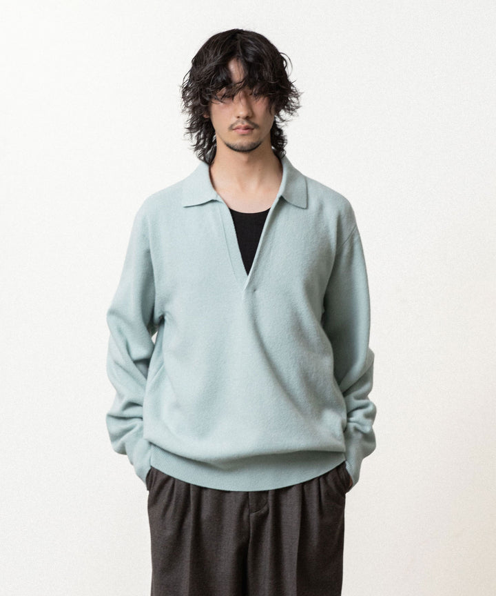 ssstein(シュタイン)のEXTRA FINE WOOL KNIT SKIPPER - SAXの公式通販サイトsession福岡セレクトショップ