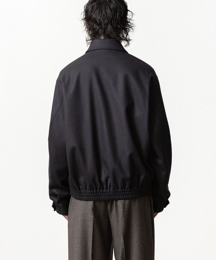 ssstein(シュタイン)のWOOL MELTON HARRINGTON JACKET - DARK CHARCOALの公式通販サイトsession福岡セレクトショップ