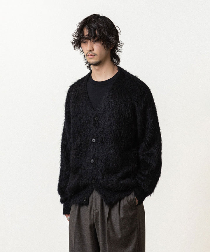 ssstein(シュタイン)の KID MOHAIR KNIT V NECK CARDIGAN - BLACKの公式通販サイトsession福岡セレクトショップ