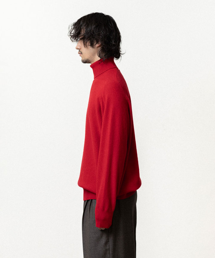 ssstein(シュタイン)のEXTRA FINE WOOL KNIT TURTLE NECK LS - REDの公式通販サイトsession福岡セレクトショップ