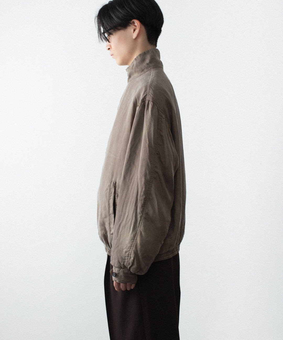ssstein(シュタイン)のCUPRO FIBRIL VINTAGE ZIP JACKET - KHAKIの公式通販サイトsession福岡セレクトショップ