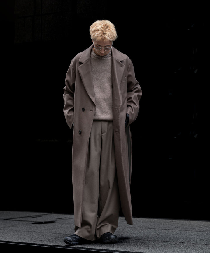 ssstein(シュタイン)の24AWコレクション EXTRA FINE WOOL WARM KNIT CREW NECK LS - TOP BEIGE 公式通販サイトsession福岡セレクトショップ