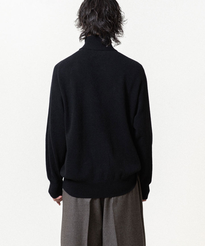 ssstein(シュタイン)のEXTRA FINE WOOL KNIT TURTLE NECK LS - BLACKの公式通販サイトsession福岡セレクトショップ