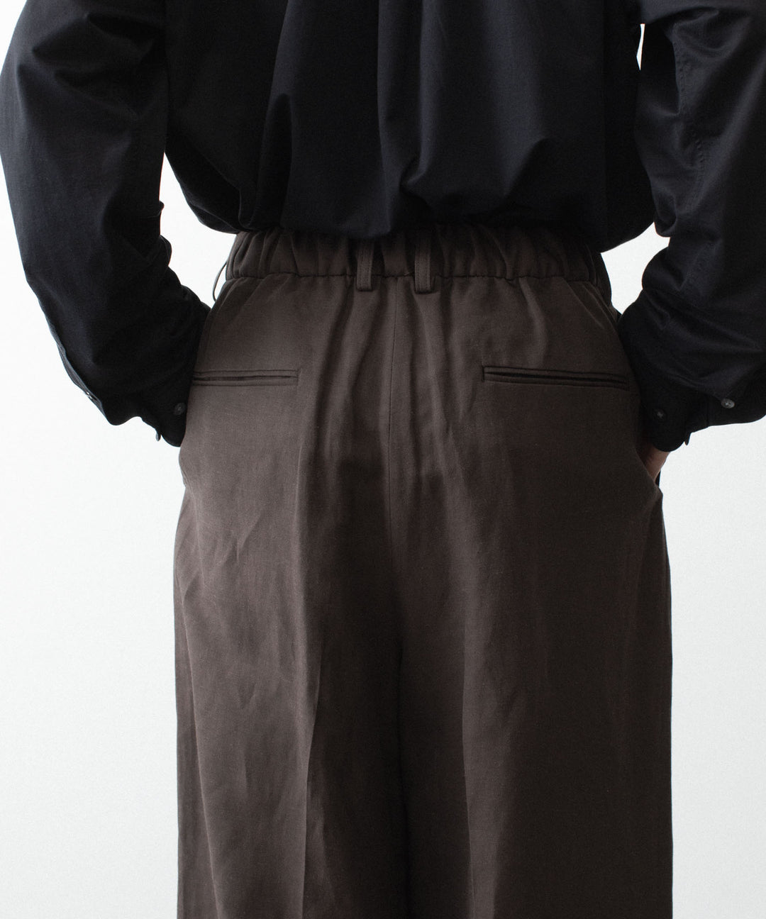 ssstein(シュタイン)のVIS/LI/RA TWILL EASY LONG WIDE TROUSERS - KHAKI BROWNの公式通販サイトsession福岡セレクトショップ