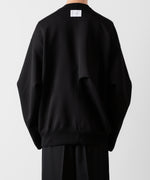 画像をギャラリービューアに読み込む, ssstein(シュタイン)のOVERSIZED DOUBLE KNIT REVERSIBLE LS - BLACK×BLACKの公式通販サイトsession福岡セレクトショップ
