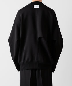 ssstein(シュタイン)のOVERSIZED DOUBLE KNIT REVERSIBLE LS - BLACK×BLACKの公式通販サイトsession福岡セレクトショップ