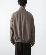 画像をギャラリービューアに読み込む, ssstein(シュタイン)のCUPRO FIBRIL VINTAGE ZIP JACKET - KHAKIの公式通販サイトsession福岡セレクトショップ
