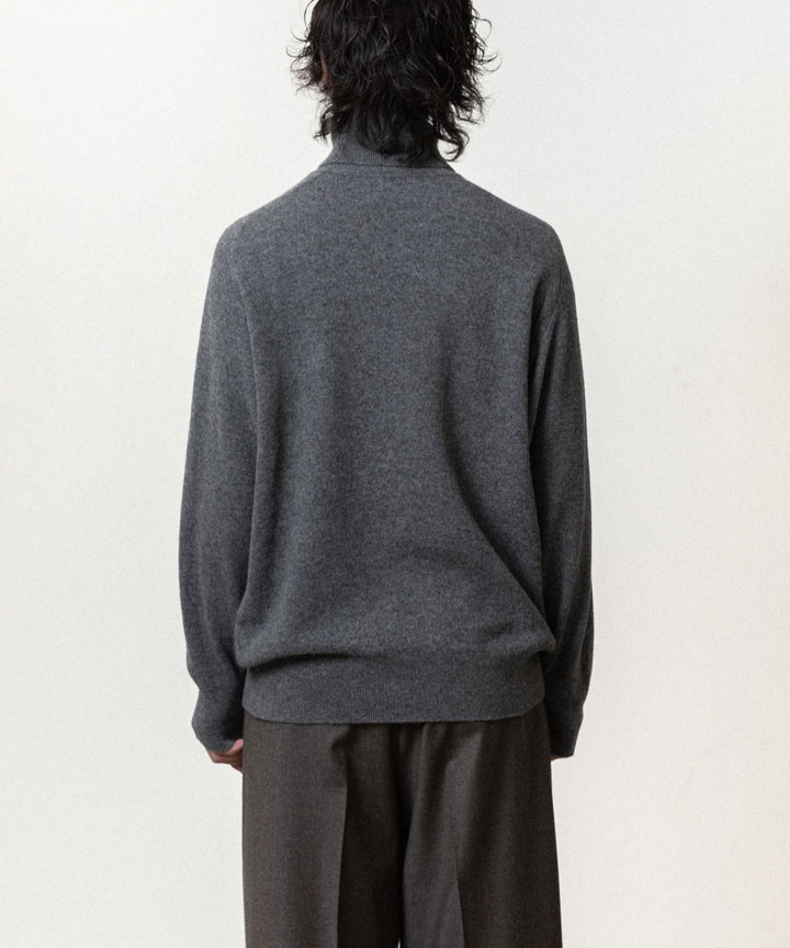 ssstein(シュタイン)のEXTRA FINE WOOL KNIT TURTLE NECK LS - GREYの公式通販サイトsession福岡セレクトショップ