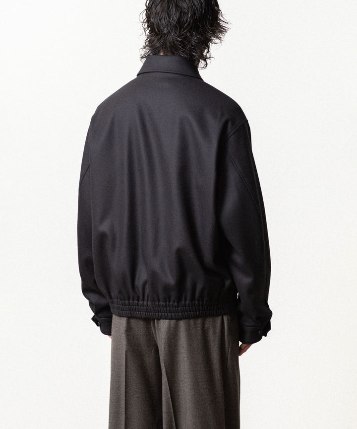 ssstein(シュタイン)のWOOL MELTON HARRINGTON JACKET - DARK CHARCOALの公式通販サイトsession福岡セレクトショップ