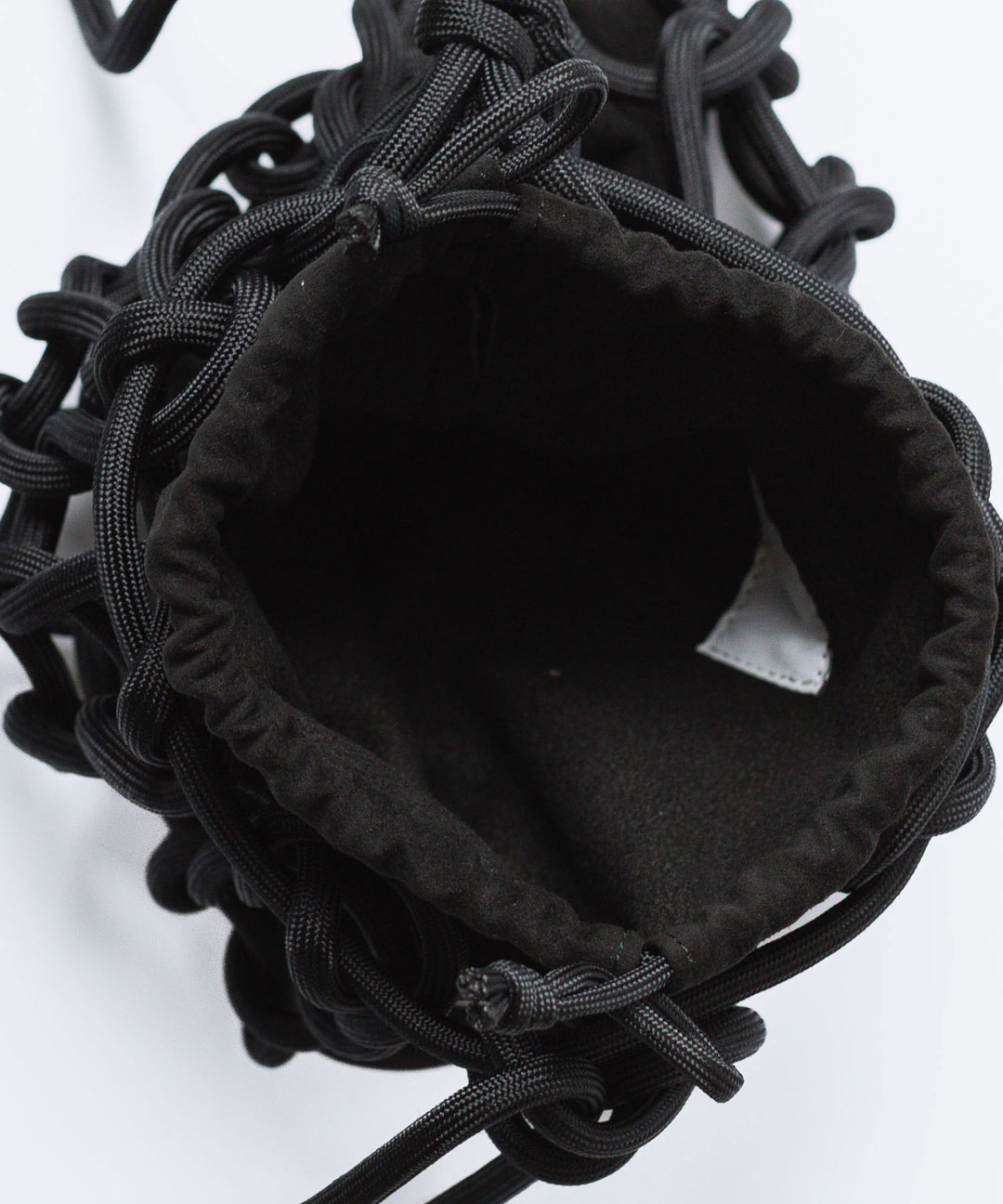 ssstein(シュタイン)のPARA CORD HAND KNIT BAG - BLACKの公式通販サイトsession福岡セレクトショップ