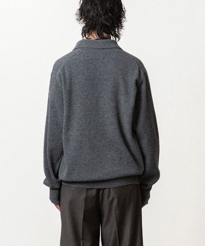 ssstein(シュタイン)のEXTRA FINE WOOL KNIT SKIPPER - GREY公式通販サイトsession福岡セレクトショップ