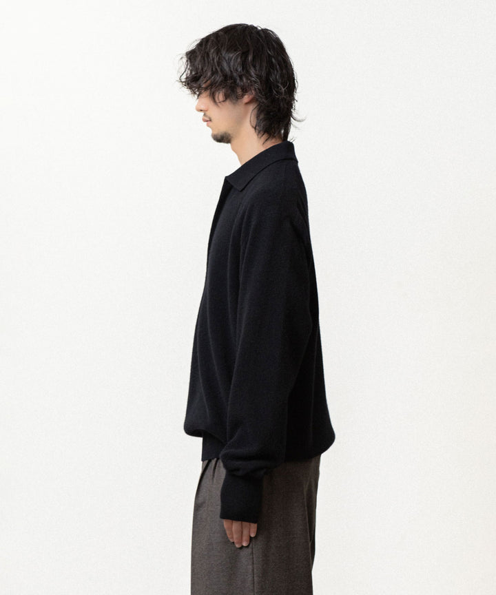 ssstein(シュタイン)のEXTRA FINE WOOL KNIT SKIPPER - BLACKの公式通販サイトsession福岡セレクトショップ