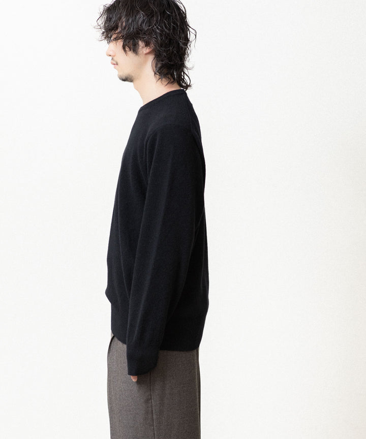 ssstein(シュタイン)のEXTRA FINE WOOL KNIT CREW NECK LS - BLACKの公式通販サイトsession福岡セレクトショップ