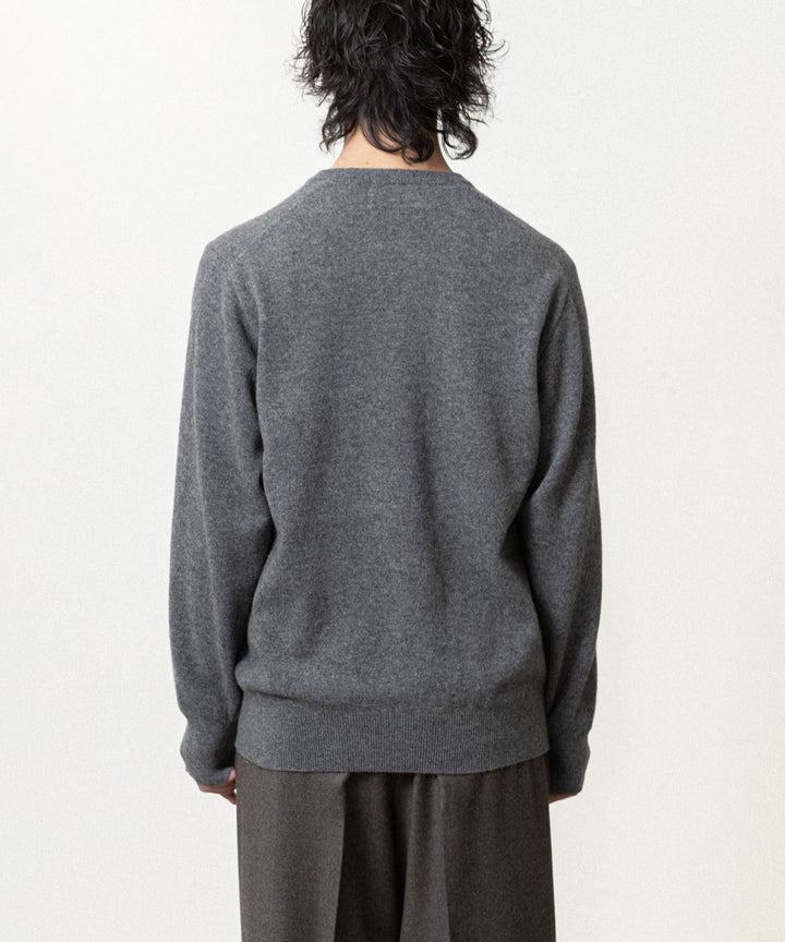ssstein(シュタイン)のEXTRA FINE WOOL KNIT CREW NECK LS - GREYの公式通販サイトsession福岡セレクトショップ