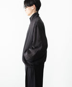 画像をギャラリービューアに読み込む, ssstein(シュタイン)のCUPRO FIBRIL VINTAGE ZIP JACKET - BLACKの公式通販サイトsession福岡セレクトショップ
