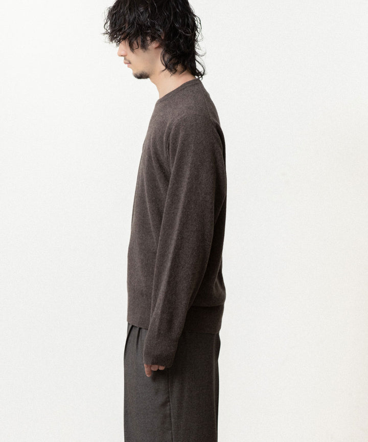ssstein(シュタイン)のEXTRA FINE WOOL KNIT CREW NECK LS - MOCHAの公式通販サイトsession福岡セレクトショップ