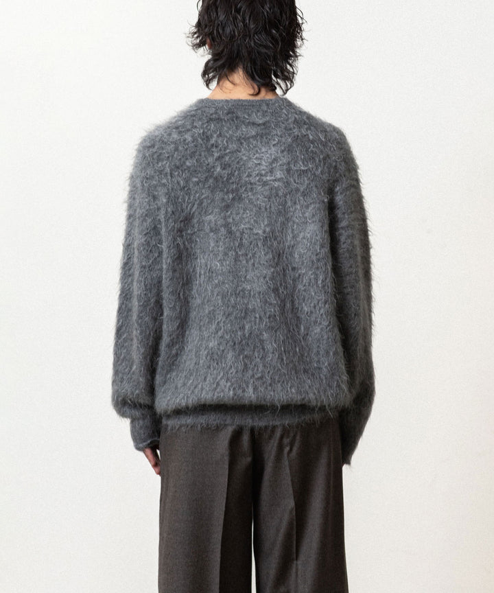 ssstein(シュタイン)の KID MOHAIR KNIT CREW NECK LS - GREYの公式通販サイトsession福岡セレクトショップ