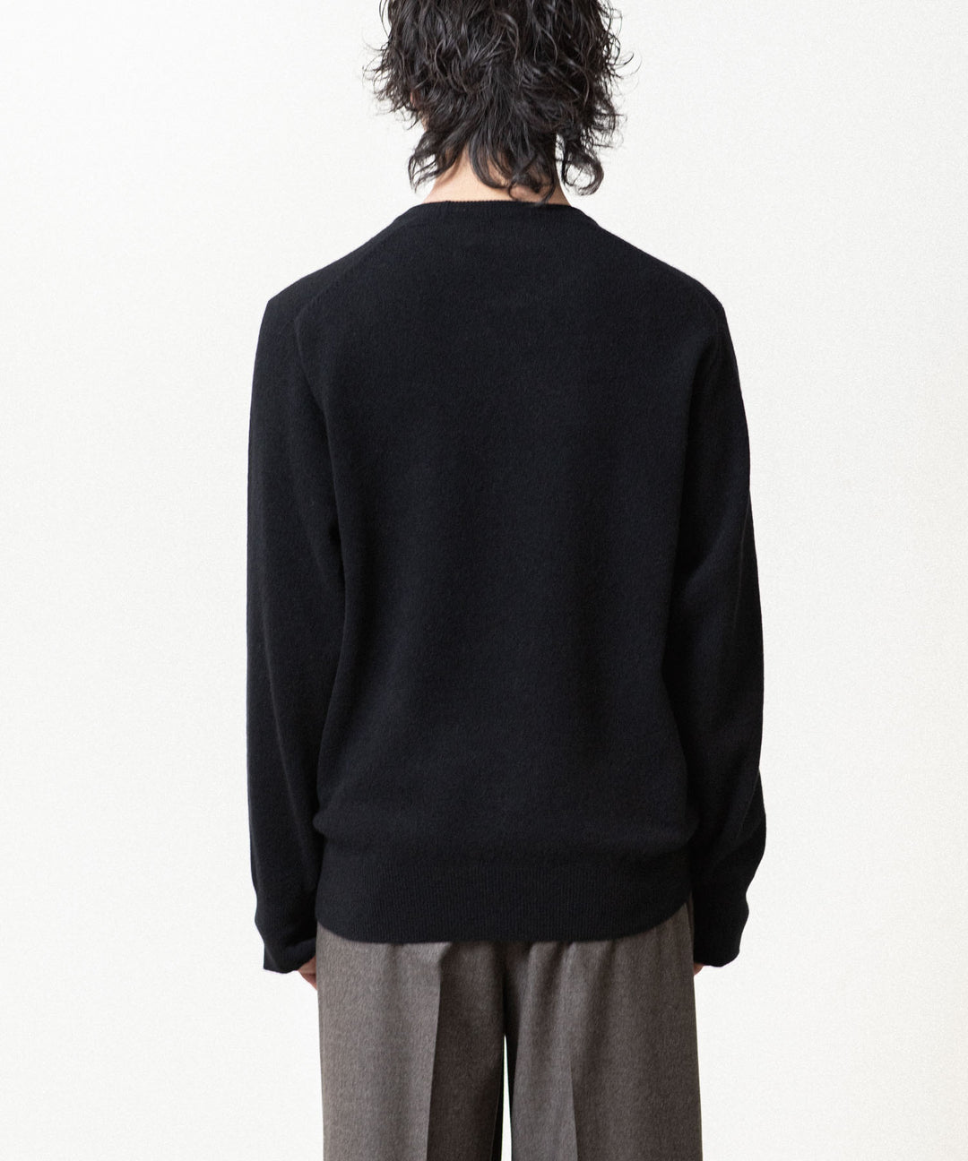 ssstein(シュタイン)のEXTRA FINE WOOL KNIT CREW NECK LS - BLACKの公式通販サイトsession福岡セレクトショップ