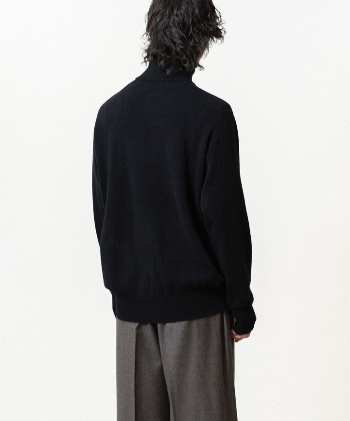ssstein(シュタイン)のEXTRA FINE WOOL KNIT TURTLE NECK LS - BLACKの公式通販サイトsession福岡セレクトショップ
